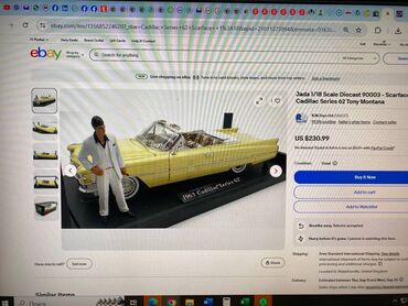 Avtomobil modelləri: Cadillac, 1963 il, 1:18, Dəmir, Ödənişli çatdırılma — 22