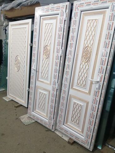 Plastik qapılar: Plastik Naxışlı Hamam Qapıları Plastik aluminium qapı pəncərə — 12