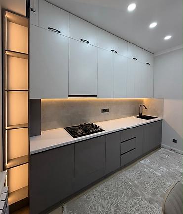 Продажа квартир: 2 комнаты, 66 м², Кок-Жар ж/м Элитка, 3 этаж, Евроремонт — 5
