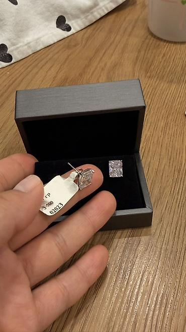 серебро грамм: Серебряные серьги 925 пробы с крупными фианитами, новые ✨ Серьги с — 5