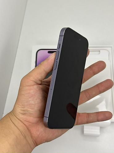 чехол редми 14 с: IPhone 14 Pro, Б/у, 256 ГБ, Deep Purple, Коробка, 78 % — 5