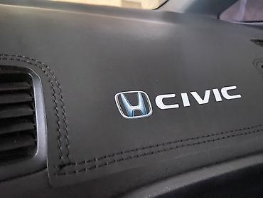 fit 2012: Экокожа Накидка на панель Honda, цвет - Черный, Новый — 2