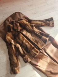 шорты с завышенной талией для полных: Шуба, Норка, Короткая модель, Италия, S