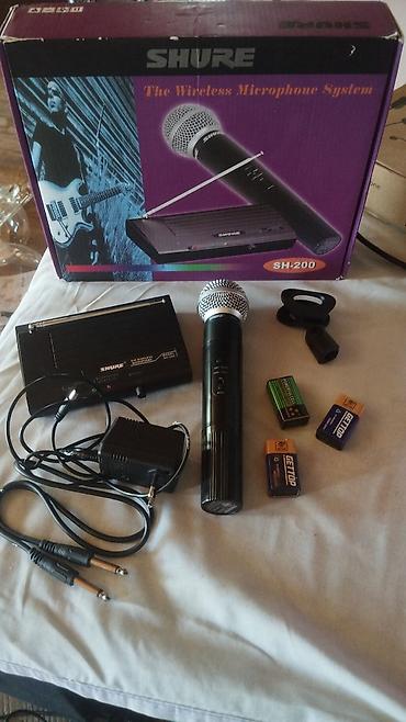 ps 3 cd: Shure SH-200 Wireless Microphone System Səhnə, təqdimat və karaoke — 2