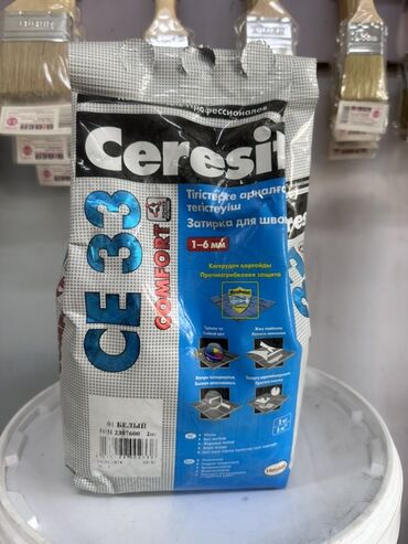 стена коркина: Затирка для швов Ceresit CE 33 Comfort белого цвета. Предназначена для