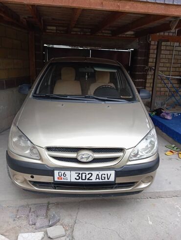 авто гольф: Hyundai Getz: 2007 г., 1.4 л, Механика, Бензин, Хетчбек