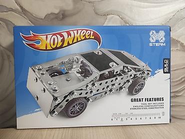 marvel legends: Конструктор Hot Wheels STEAM — металлическая модель пикапа (NO.125-6) — 2