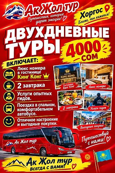 эски кийим: Однодневные и двухдневные автобусные туры в Хоргос от «Ак Жол тур» — 2