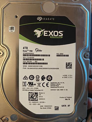 ddr5 32: Жесткий диск Seagate Exos Enterprise 4TB (ST4000NM0053) есть 3 штуки - — 6