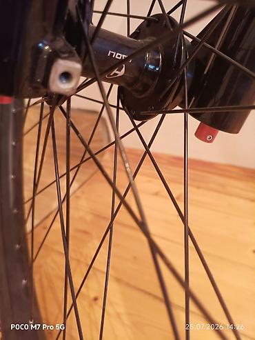 velosiped diskleri satisi: Bütov velo satılır 29 alminum rama çat batıq yoxdur amort bolony — 7