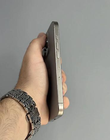 apl: IPhone 15 Pro, Новый, 256 ГБ, Natural Titanium, 82 % — 3
