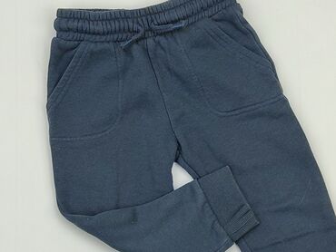 szczupłe spodnie dla chłopca: Sweatpants, F&F, 2-3 years, 92/98, condition - Good
