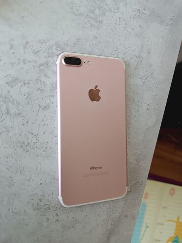 айфон цена в бишкеке: IPhone 7 Plus, Б/у, 128 ГБ, Розовый, Защитное стекло, Чехол, Кабель, 100 %