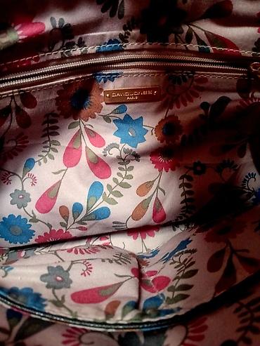 Çantalar: David Jones qadın çantası – klassik qara rəng - Material: Saffiano — 3