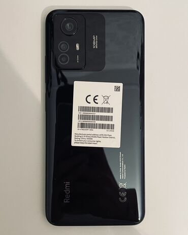 Adapterlər: Redmi Note 12S, 256 GB, rəng - Qara