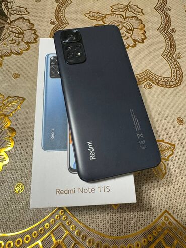 Xiaomi: Xiaomi, Redmi Note 11S, Б/у, 128 ГБ, цвет - Синий, 2 SIM