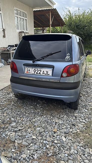 Daewoo Matiz: 2007 г., 0.8 л, Механика, Газ, Хэтчбэк at lalafo.kg Daewoo Matiz: 2007 г., 0.8 л, Механика, Газ, Хэтчбэк