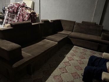 садовая мебель ротанг: Угловой диван, C подушками, Трёхместный и более, Велюр