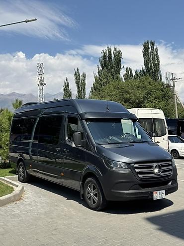 2 2 мерс: Mercedes-Benz Sprinter (длинная база, высокий потолок), темно-серый — 1