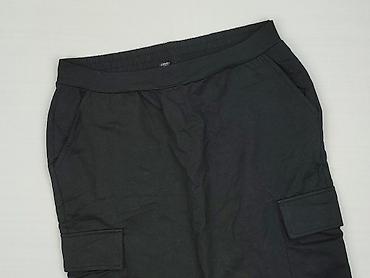 czarne cargo pull and bear: Carry, Spódnica damska, rozmiar M — 1