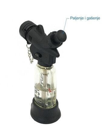 Ostali ručni alati: Nov mali brener. Puni se butan gasom za upaljače. Postiže 1300 stepeni — 2