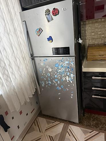 ucuz xaldenik: İşlənmiş 2 qapılı LG Soyuducu Satılır, rəng - Gümüşü — 2