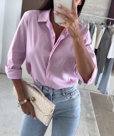 Košulje: 🔥Ženska košulja sa 3/4 rukavima - Model: klasična košulja ravnog — 12