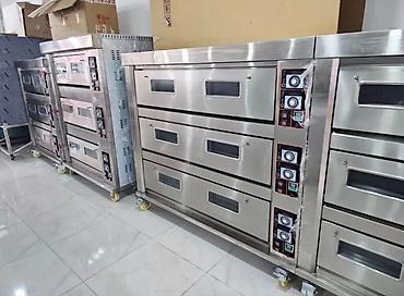 Elektrik sobalar: Elektrik soba, Şirniyyət üçün, Pizza, Çörək, 3 mərtəbəli, Yeni — 8