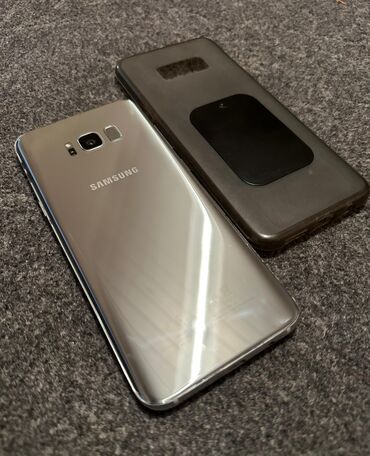 Samsung: Samsung Galaxy S8 Plus, Б/у, 64 ГБ, цвет - Серый, 2 SIM