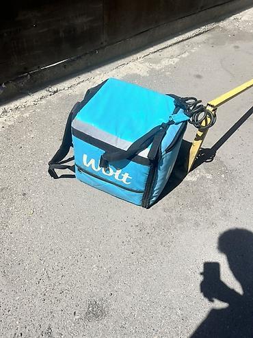 usta cantasi: Wolt çatdırılma çantası – izotermik, böyük həcmli - Brend: Wolt — 1