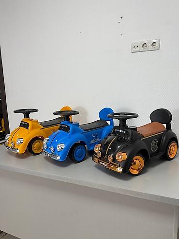 толокар машинка: Каталка-машинка для детей (формат ride-on) в ретро-стиле — 2