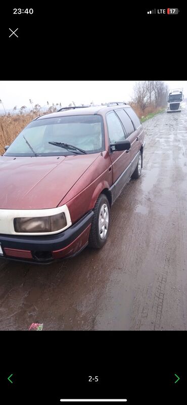 Volkswagen: Volkswagen Passat: 1991 г., 1.8 л, Механика, Бензин, Универсал