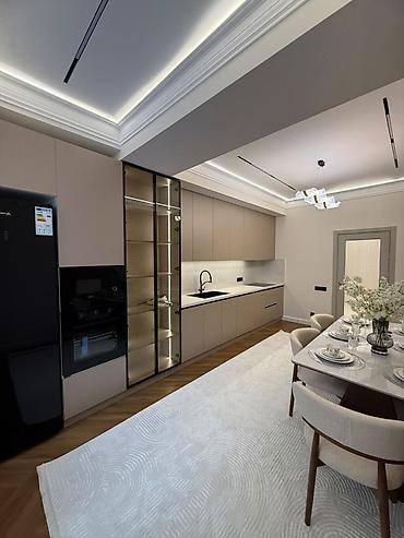 2 8: 2 комнаты, 77 м², Асанбай мкр Элитка, 8 этаж, Дизайнерский ремонт — 6