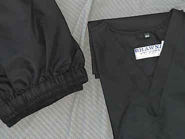 Медициналык кийим: Медицинский комплект униформы UNIFORMS, черный цвет. Доступны и — 2