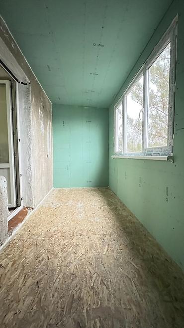 Утепление: Утеплённая и расширенная лоджия/балкон с новым остеклением. - — 3