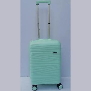 Putni koferi i torbe: Tvrdi kofer na točkiće – mint zelena boja - Kompaktna veličina — 1