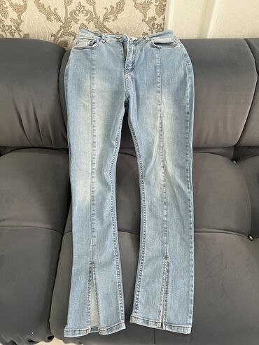 расклешенные джинсы мужские: Джинсы M (EU 38), цвет - Голубой