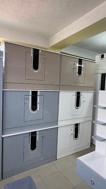 Шкафы для одежды: Шкаф для одежды, Новый, Прямой, МДФ — 15