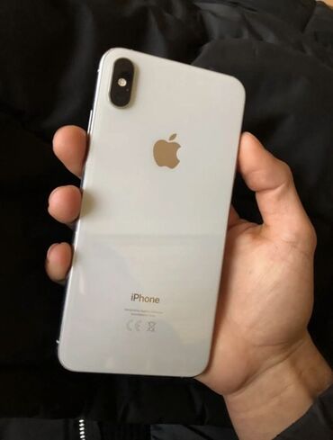 Apple iPhone: IPhone Xs Max, 256 GB, Matte Silver, Simsiz şarj — 9