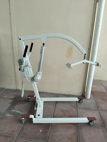 cənə rezini: Elektrikli xəstə qaldırıcı kra - Evdə və ya klinikada — 4