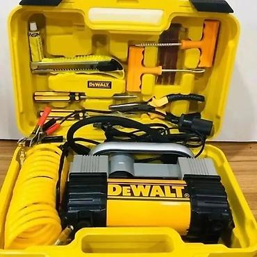 DEWALT avtomobil kompressoru və təkər təmiri dəsti Məhsul təsviri: - lalafo.az -da DEWALT avtomobil kompressoru və təkər təmiri dəsti Məhsul təsviri: -