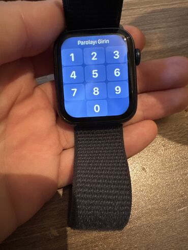 apple watxh: Б/у, Смарт часы, Apple, Аnti-lost, цвет - Черный