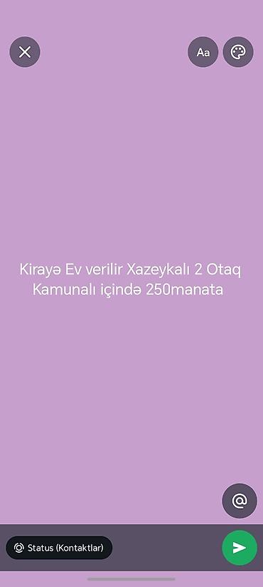 sirvanda ev satisi: Yeni günəşli Gəlib Baxıla Bilər Baxılmamış beh Alınmır! Kirayə ev — 1