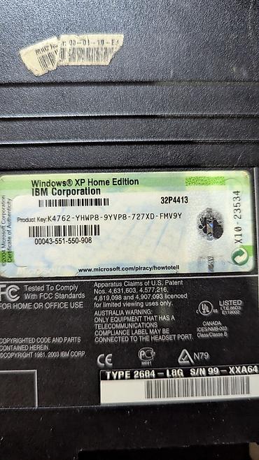 Ноутбуки: Ноутбук, IBM, до 2 ГБ ОЗУ, Intel Celeron, 15 ", Для несложных задач — 10