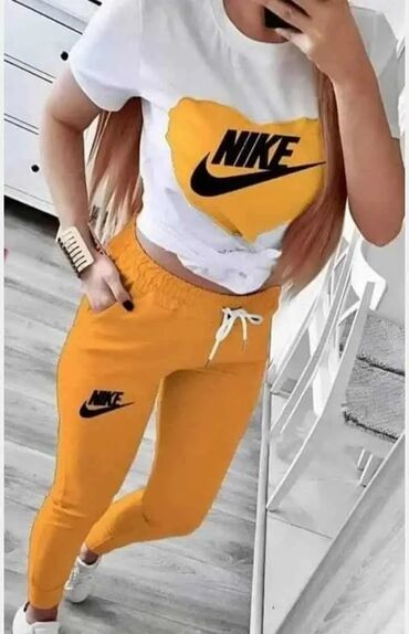 Gornji i donji deo: Nike, Sa ilustracijom, bоја - Bordo — 7