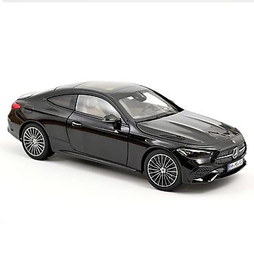 ili handbags: Mercedes-Benz CLE Coupé 2024 – Obsidian Black Metallic – 1:18 Norev — 1