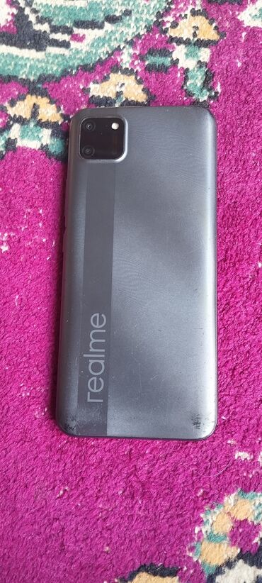 телефон fly ff249 black: Realme C11 (2021), 2 GB, rəng - Boz, İki sim kartlı