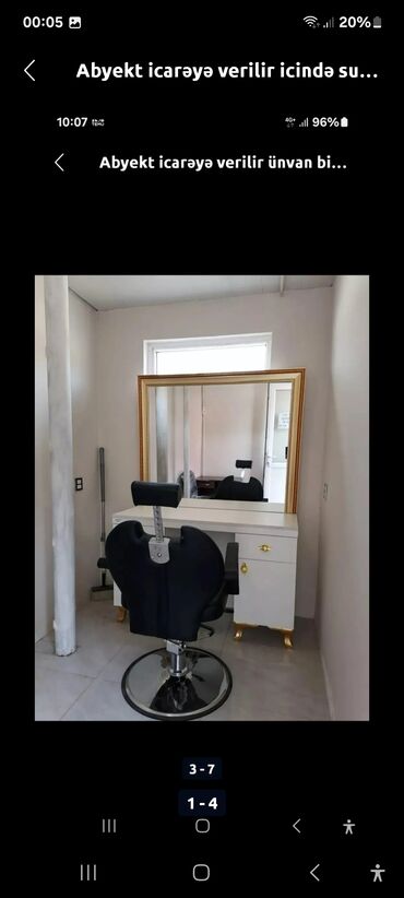 kirayə biləcəri: Salon icarəyə verilir ünvan biləcəri Araz marketin yanı yol qırağında