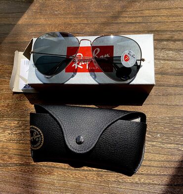 колцо золото: Продаю новые оригинальные солнцезащитные очки Ray Ban Aviator