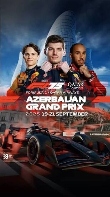 VAZ (LADA): Formula 1 Azerbaijan Grand Prix 4 dene Bilet Satilir +
Anyma Koncert